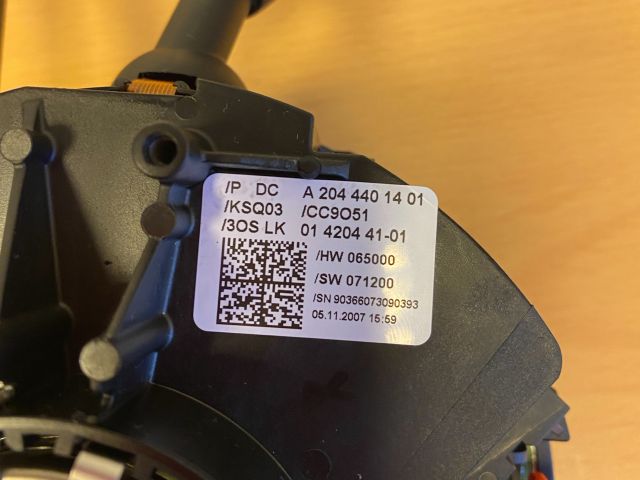 bontott MERCEDES-BENZ C-CLASS Komplett Kormánykapcsoló (Bajuszkapcsoló)