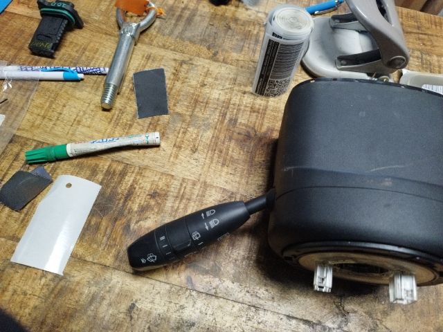 bontott MERCEDES-BENZ C-CLASS Komplett Kormánykapcsoló (Bajuszkapcsoló)