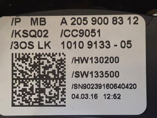 bontott MERCEDES-BENZ C-CLASS Komplett Kormánykapcsoló (Bajuszkapcsoló)