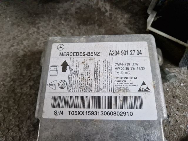 bontott MERCEDES-BENZ C-CLASS Komplett Légzsák Szett