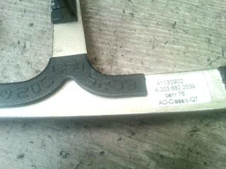 bontott MERCEDES-BENZ C-CLASS Középkonzol Keret