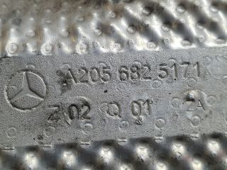 bontott MERCEDES-BENZ C-CLASS Középső Kipufogó Dob Hővédő Lemez