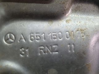 bontott MERCEDES-BENZ C-CLASS Középső Kipufogó Dob Hővédő Lemez