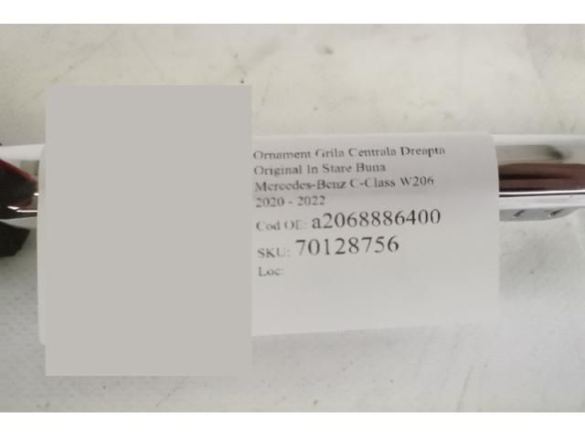 bontott MERCEDES-BENZ C-CLASS Középső Műszerfal Díszléc