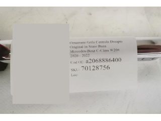bontott MERCEDES-BENZ C-CLASS Középső Műszerfal Díszléc