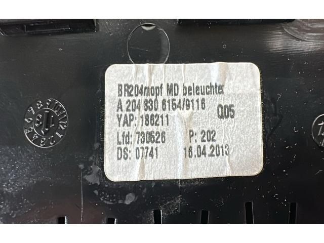 bontott MERCEDES-BENZ C-CLASS Középső Szellőző