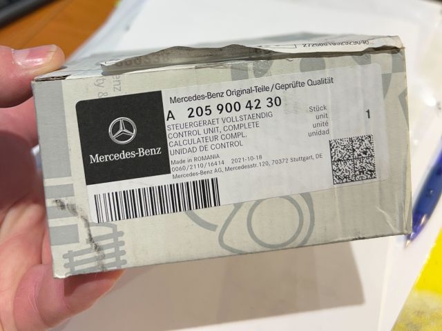 bontott MERCEDES-BENZ C-CLASS Lámpa Vezérlő