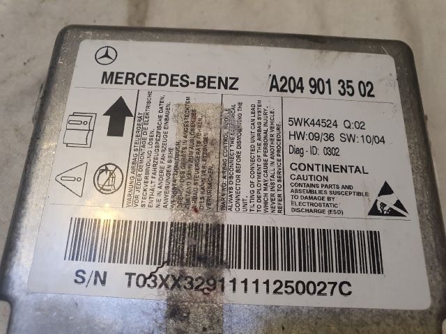 bontott MERCEDES-BENZ C-CLASS Légzsák Elektronika