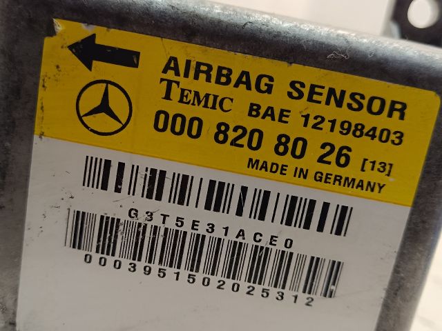 bontott MERCEDES-BENZ C-CLASS Légzsák Elektronika
