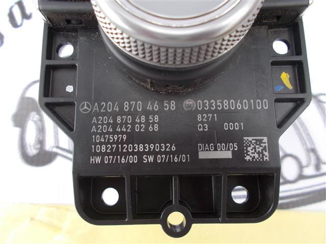 bontott MERCEDES-BENZ C-CLASS Média Kapcsoló