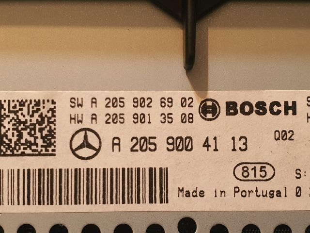 bontott MERCEDES-BENZ C-CLASS Multifunkciós Kijelző