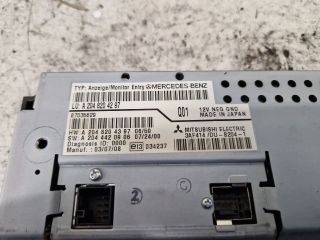 bontott MERCEDES-BENZ C-CLASS Multifunkciós Kijelző