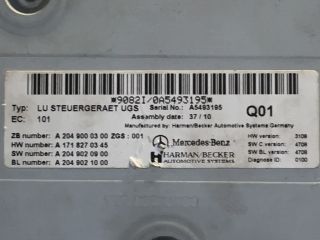 bontott MERCEDES-BENZ C-CLASS Multimédia Vezérlő