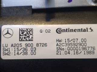 bontott MERCEDES-BENZ C-CLASS Multimédia Vezérlő