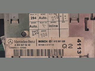 bontott MERCEDES-BENZ C-CLASS Navigációs Fejegység