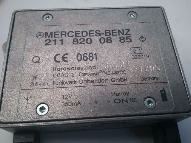 bontott MERCEDES-BENZ C-CLASS Telefon Elektronika