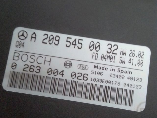 bontott MERCEDES-BENZ C-CLASS Tolatóradar Elektronika