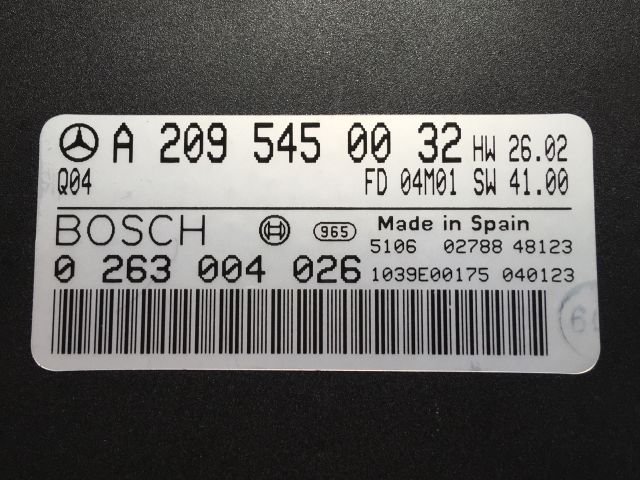 bontott MERCEDES-BENZ C-CLASS Tolatóradar Elektronika