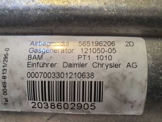 bontott MERCEDES-BENZ C-CLASS Utasoldali Légzsák