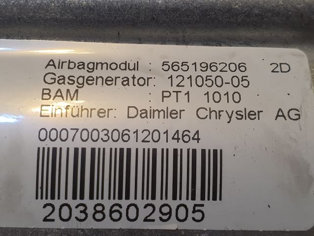 bontott MERCEDES-BENZ C-CLASS Utasoldali Légzsák