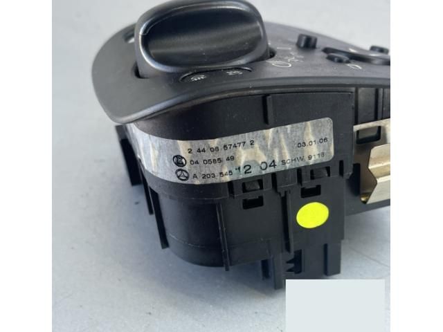 bontott MERCEDES-BENZ C-CLASS Világítás Kapcsoló