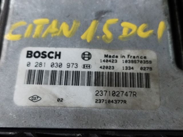 bontott MERCEDES-BENZ CITAN Motorvezérlő