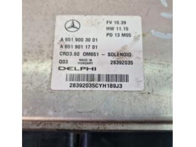 bontott MERCEDES-BENZ CLA Motorvezérlő
