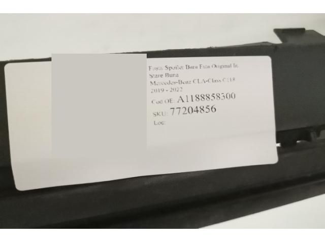 bontott MERCEDES-BENZ CLA Első Lökhárító Alsó (Műanyag)