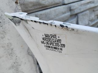 bontott MERCEDES-BENZ CLA Hátsó Lökhárító (Üresen)