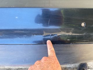 bontott MERCEDES-BENZ CLA Hátsó Lökhárító (Üresen)