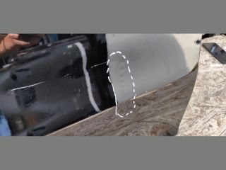 bontott MERCEDES-BENZ CLA Jobb első Ajtó (Üres lemez)