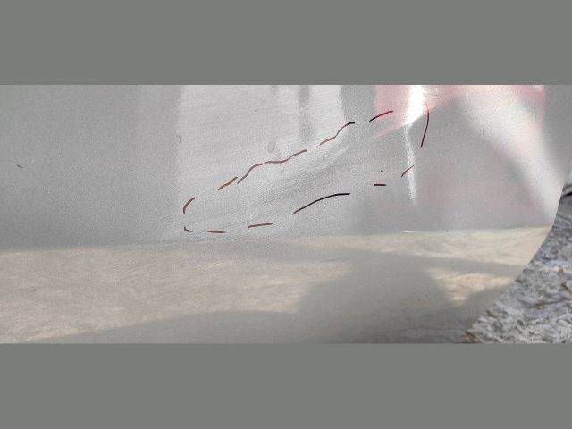 bontott MERCEDES-BENZ CLA Jobb hátsó Ajtó (Üres lemez)