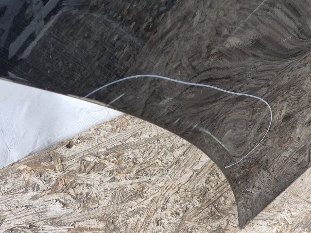 bontott MERCEDES-BENZ CLA Jobb hátsó Ajtó (Üres lemez)