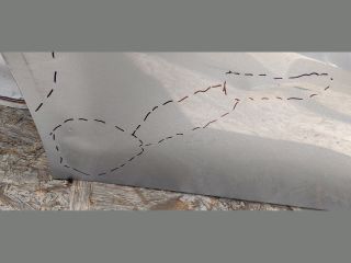 bontott MERCEDES-BENZ CLA Jobb hátsó Ajtó (Üres lemez)