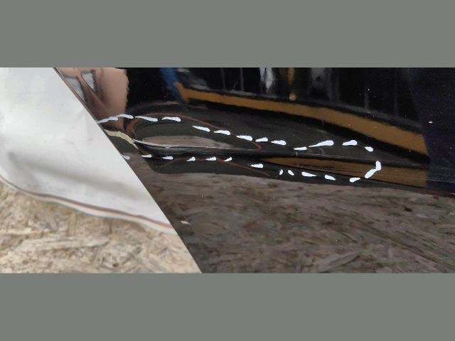 bontott MERCEDES-BENZ CLA Jobb hátsó Ajtó (Üres lemez)