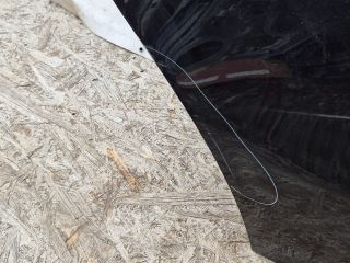 bontott MERCEDES-BENZ CLA Jobb hátsó Ajtó (Üres lemez)