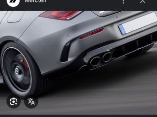 bontott MERCEDES-BENZ CLA Jobb hátsó Lökhárító Díszléc