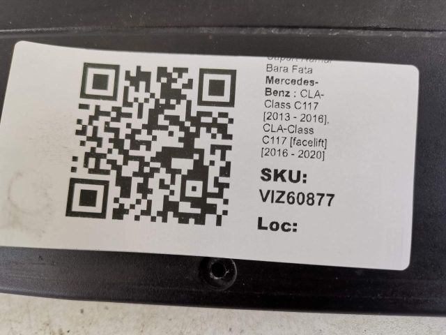 bontott MERCEDES-BENZ CLA Rendszámtábla Tartó