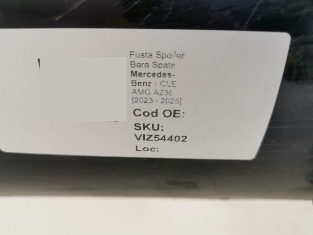 bontott MERCEDES-BENZ CLE Hátsó Lökhárító Alsó (Műanyag)