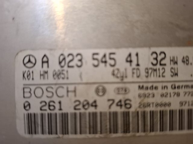 bontott MERCEDES-BENZ CLK Motorvezérlő