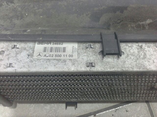 bontott MERCEDES-BENZ CLK Intercooler