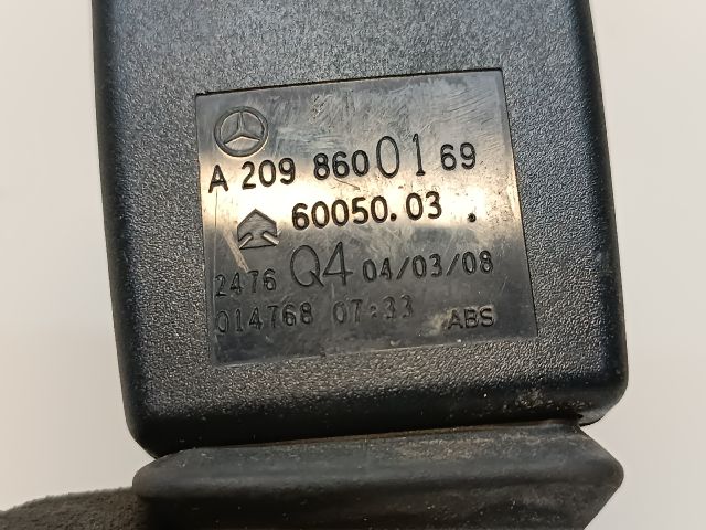 bontott MERCEDES-BENZ CLK Bal hátsó Biztonsági Öv Csat