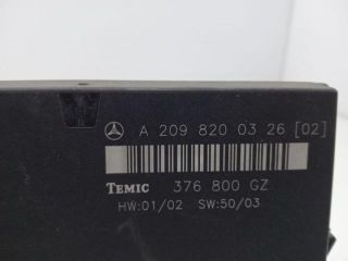 bontott MERCEDES-BENZ CLK Elektronika (Magában)