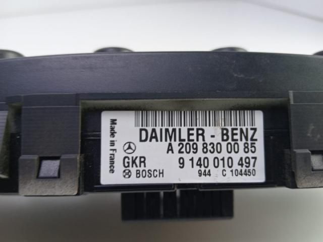 bontott MERCEDES-BENZ CLK Fűtéskapcsoló