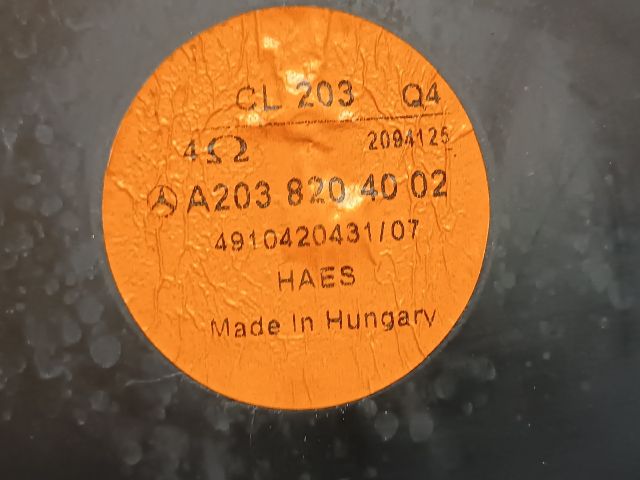 bontott MERCEDES-BENZ CLK Hangszóró (Pozíciófüggetlen)