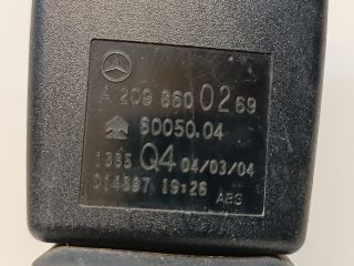 bontott MERCEDES-BENZ CLK Jobb hátsó Biztonsági Öv Csat