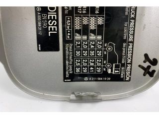 bontott MERCEDES-BENZ CLK Tankajtó