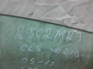 bontott MERCEDES-BENZ CLS Bal hátsó Ablak