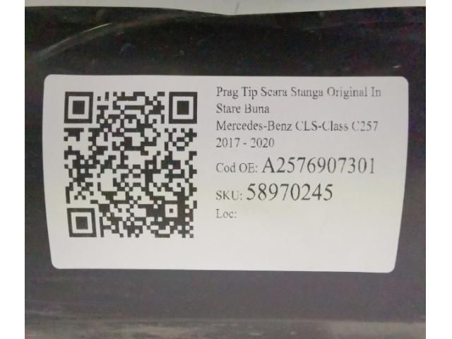 bontott MERCEDES-BENZ CLS Bal Küszöb