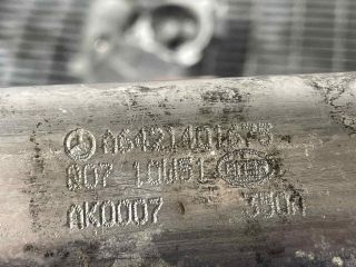 bontott MERCEDES-BENZ CLS EGR Hűtő Cső